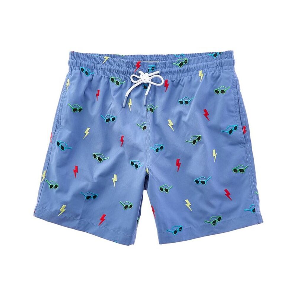 Trunks Surf & Swim Co. Mens  Sano Swim Short, Blue